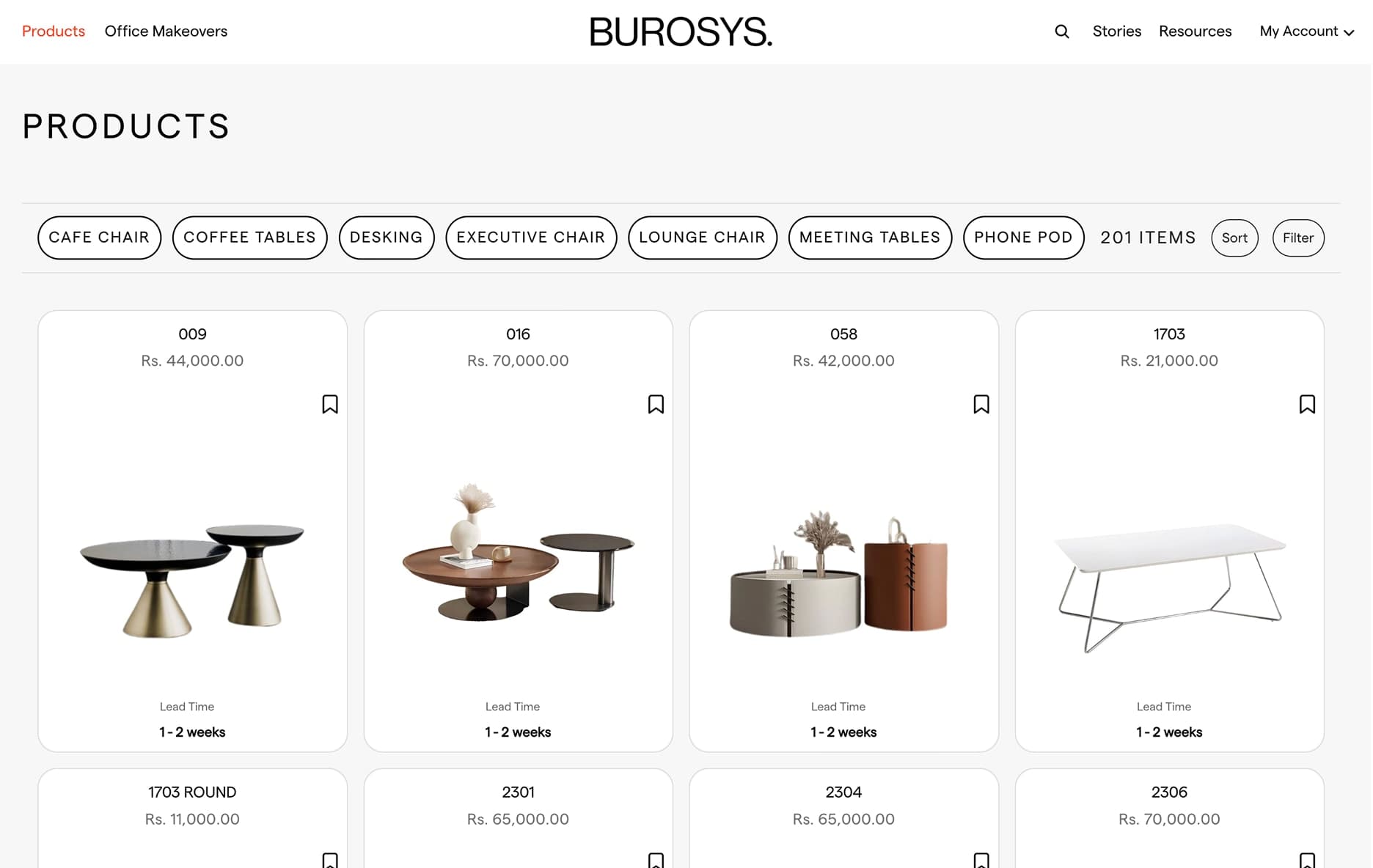 Burosys website design and development project showcasing the homepage with a sleek and modern interface, featuring a dark background and vibrant orange accents. The design emphasizes user experience and visual appeal, highlighting the brand's identity and creative approach to digital solutions.